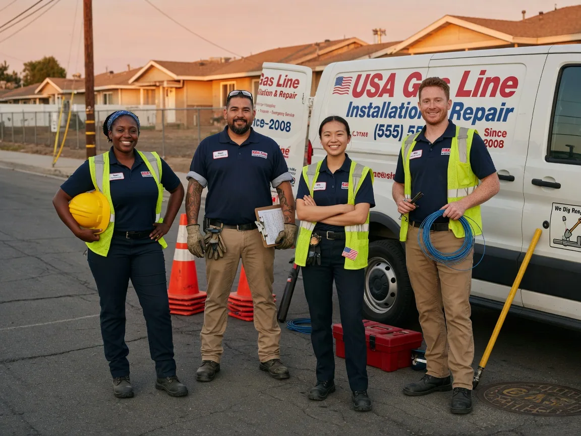 Gas Line Installation company in Harrisburg, OR